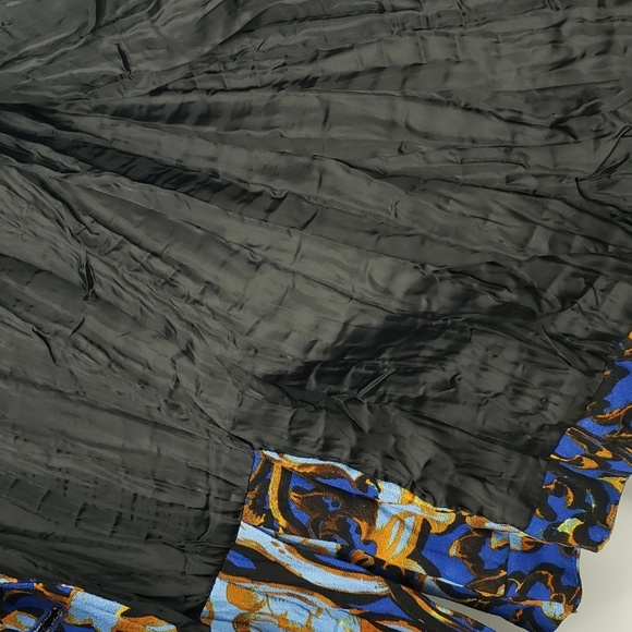 Alberto Makali | Blue base , Abstract Floral detailed blazer - small - Picture 9 of 10